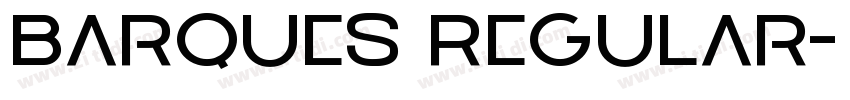 Barques Regular字体转换